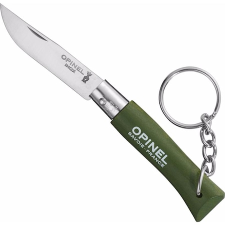 Opinel Sas 2018 Opinel Ndegrees04 Kaki Keyring OPI-002054